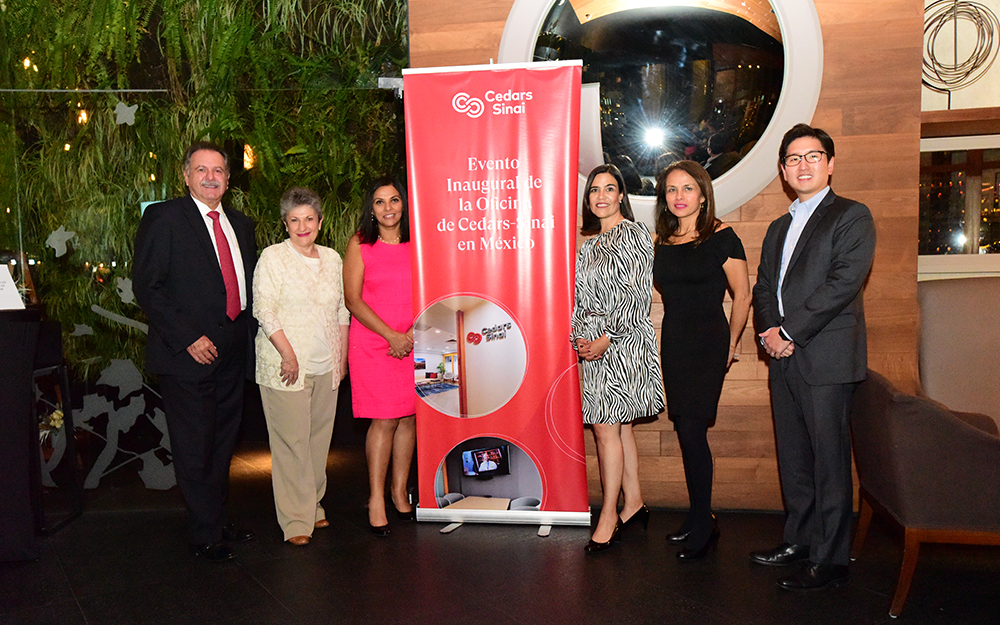 Cedars-Sinai International teams from Los Angeles and Mexico convened at the opening event of the Mexico City office