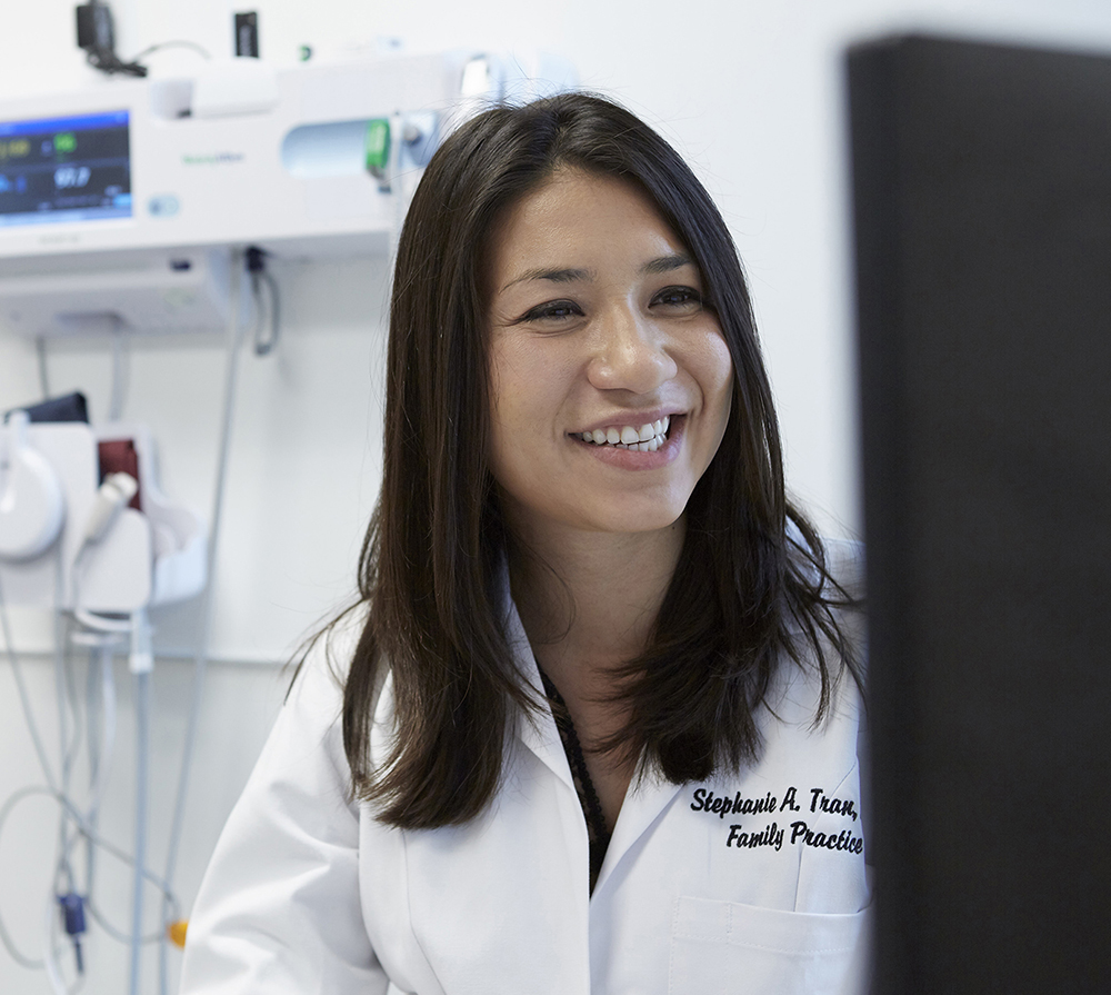 Family medicine physician Stephanie Tran, MD.