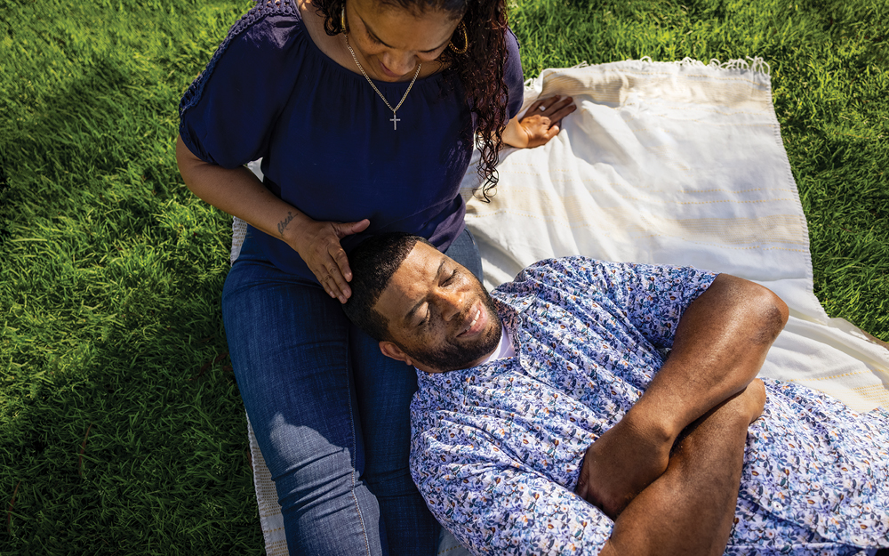 Eric Berry with his wife Cheri.