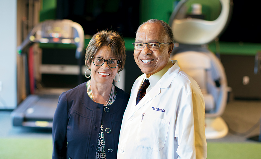 Barbara Shields and Clarence L. Shields Jr., MD